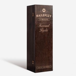 Skrzynka na whisky PREZENT DLA SZWAGRA