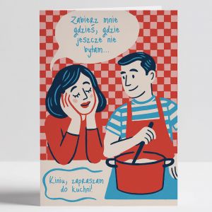 mieszna kartka na rocznic dla pary podrnikw prezent na rocznic prezent dla pary prezent dla podrnikw