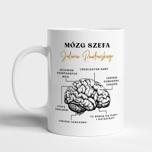 mieszny kubek dla szefa MZG prezent dla szefa gadet dla szefa personalizowany kubek kubek z nadrukiem