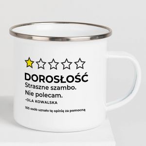 mieszny kubek na 18 urodziny DOROSO 