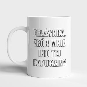 mieszny kubek Z NOSACZEM prezent na urodziny dla kolegi