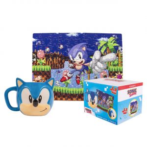 Sonic gadety na prezent - kubek i puzzle