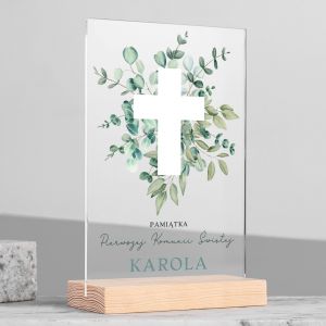 Statuetka na komuni� PAMI�TKA z imieniem pami�tka pierwszej komunii prezent na komuni� personalizowana statuetka