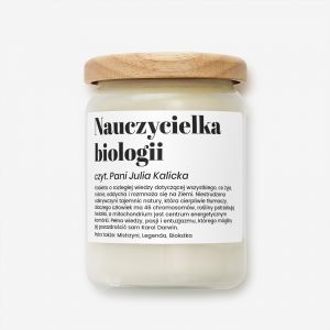 �wieca DEFINICJA prezent dla nauczycielki biologii
