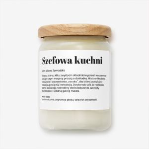 �wieca DEFINICJA prezent dla szefowej kuchni