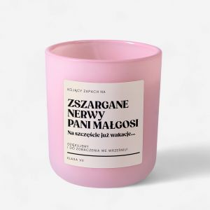 wieca zapachowa PREZENT DLA WYCHOWAWCY NA KONIEC ROKU prezent dla nauczyciela prezent na zakoczenie roku