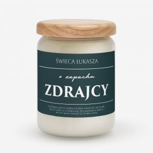 wieca o zapachu ZDRAJCY prezent na odejcie z pracy
