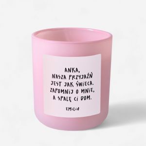 Szklanka wieczka dla przyjaciki SPAL CI DOM