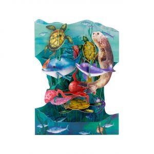 Kartka na urodziny dziecka PODWODNY �WIAT