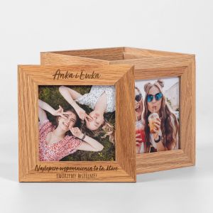 Personalizowana foto kostka PREZENT DLA BFF NA URODZINY