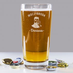 Szklanka do piwa MOCZYBRODA prezent dla brodacza