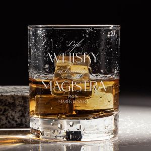 Szklanka do whisky PREZENT DLA PROMOTORA NA OBRONĘ