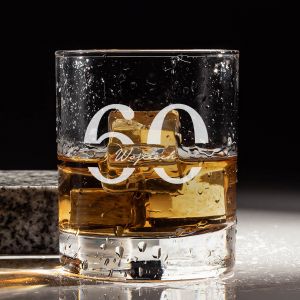 Szklanka do whisky PREZENT NA 60 URODZINY DLA MʯCZYZNY prezent dla ma na 60 urodziny