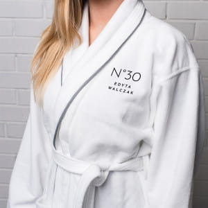 Szlafrok personalizowany PREZENT NA 30 URODZINY DLA NIEJ XXL