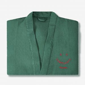 Szlafrok z haftem NO COMPLAINTS prezent dla optymistki prezent dla kobiety szlafrok personalizowany