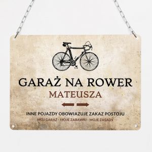 Tabliczka personalizowana MIESZNY PREZENT DLA ROWERZYSTY