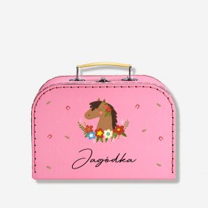 Tekturowa walizeczka KO� prezent dla koniary