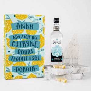 Alkohol DLA PRZYJACIӣKI tequila z kieliszkami