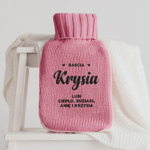 Termofor personalizowany rowy SERCA prezent dla babci
