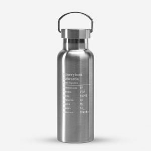 Termos stalowy z grawerem PREZENT Z OKAZJI PRZEJCIA NA EMERYTUR prezent dla emeryta termos personalizowany