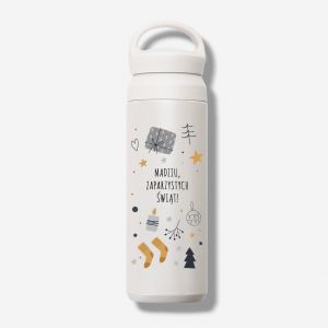 Termos z uchwytem ZAPARZYSTYCH WIT prezent na wita dla dziewczyny prezent dla dziewczyny na wita