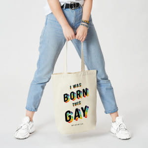 Torba lgbt I WAS BORN THIS GAY prezent dla geja