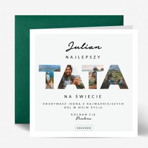 Voucher DLA TATY na wydarzenie kulturalne Adria Art na kwot 300 z voucher na prezent prezent dla taty