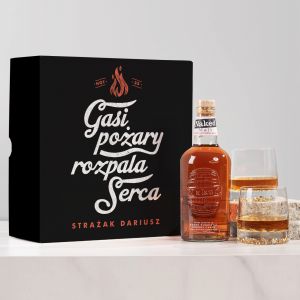 Whisky box PREZENT NA URODZINY DLA STRAŻAKA