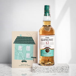 Whisky Glenlivet z personalizowan kartk PREZENT NA NOWY DOM