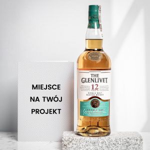 Whisky Glenlivet z kartką TWÓJ PROJEKT