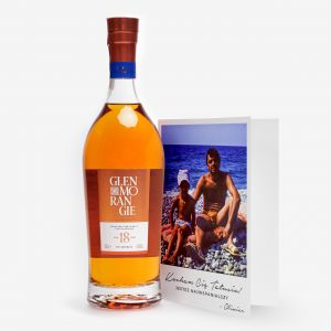 Whisky Glenmorangie z kartk personalizown PREZENT DLA TATY