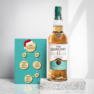 Glenlivet WHISKY NA WITA prezent dla brata z kartk