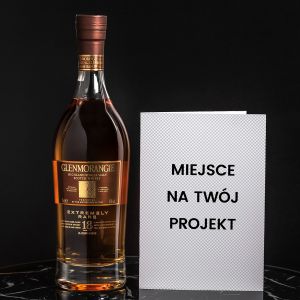 Whisky Glenmorangie z kartką TWÓJ PROJEKT