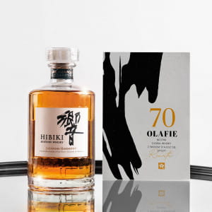 Whisky japońskie + kartka dedykowana PREZENT Z ALKOHOLEM na 70 urodziny