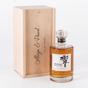 Japońska whisky NA ROCZNICĘ w drewnianej skrzynce