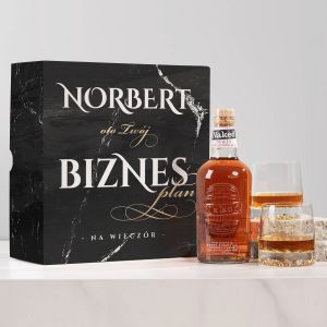 Whisky personalizowane PREZENT DLA BIZNESMENA