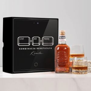 Whisky personalizowane PREZENT DLA INFORMATYKA NA URODZINY