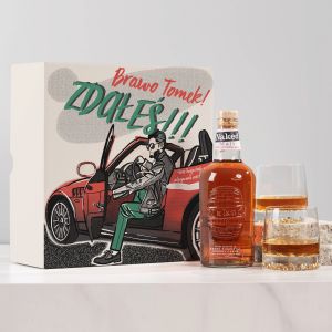 Whisky personalizowane PREZENT NA ZDANE PRAWO JAZDY