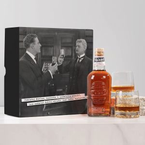 Whisky ze szklankami PREZENT DLA ELEGANCKIEGO MʯCZYZNY