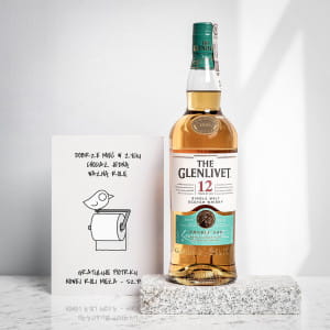 Szkocka whisky z kartką personalizowaną PREZENT NA KAWALERSKI