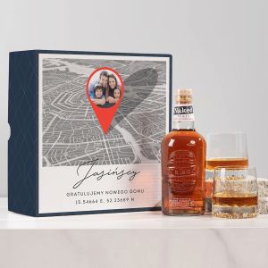 Whisky ze szklankami PREZENT NA NOWY DOM
