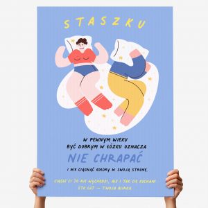 Wielka �mieszna kartka urodzinowa dla m�a DOBRY W �ӯKU