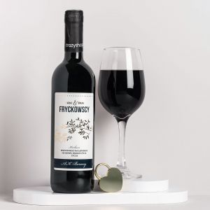 Wino na prezent lubny ZOTE GAZKI personalizowane