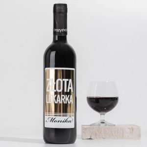 Wino personalizowane PREZENT DLA LEKARKI