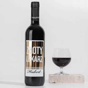 Wino personalizowane PREZENT DLA LEKARZA