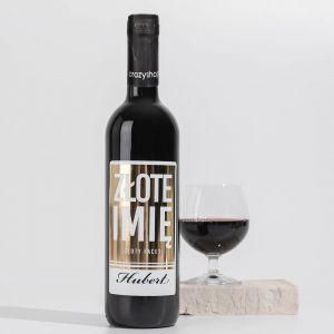 Wino personalizowane PREZENT DLA NIEGO