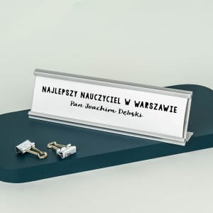 Wizytownik na biurko NAJLEPSZY prezent dla nauczyciela na poegnanie