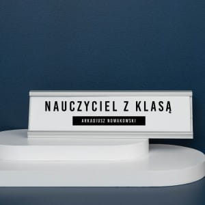 Wizytownik na biurko UPOMINEK DLA NAUCZYCIELA