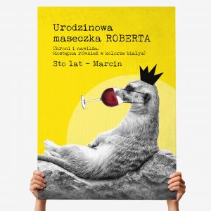 Zabawna kartka urodzinowa XXL MASECZKA