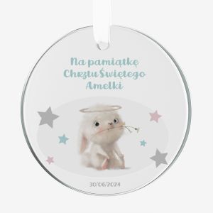 Zawieszka na chrzest wity KRLICZEK